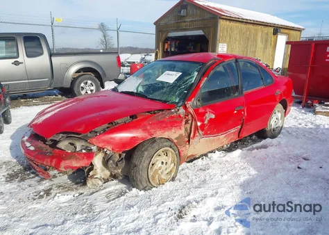 1999 Chevrolet Cavalier from USA, damaged, VIN 1G1JC5243X7291824